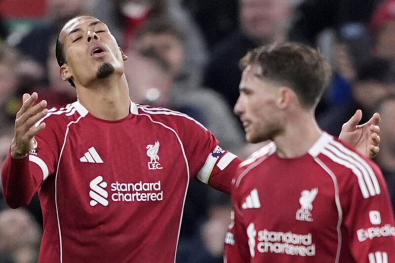 Liverpool 0-3 Nottingham Forest: Virgil van Dijk points to ‘very bad’ atmosphere at club after Anfield loss