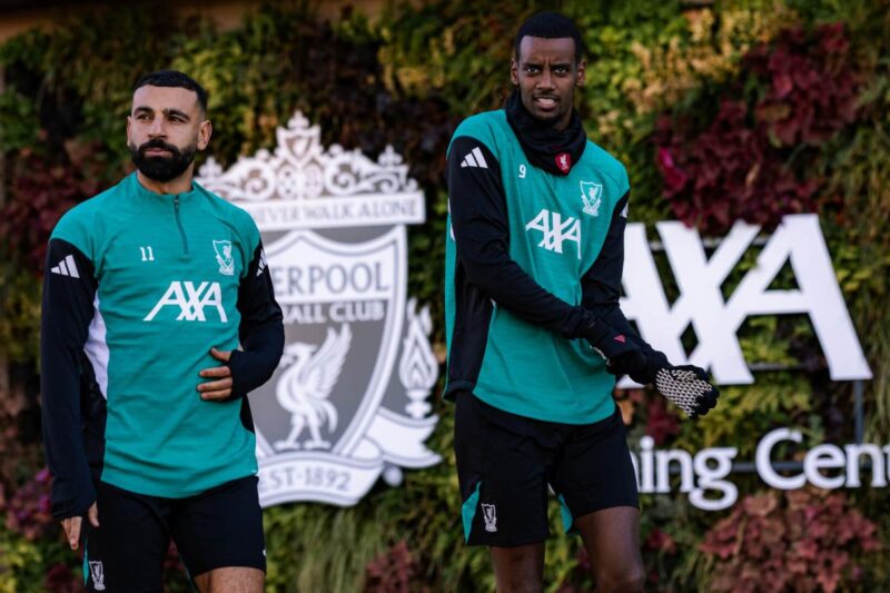 Training photos: Liverpool prepare for UCL tie with PSV Eindhoven