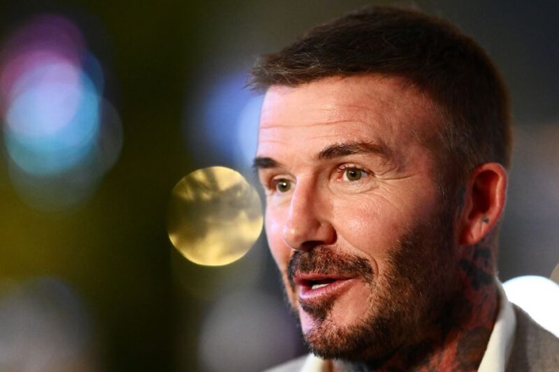David Beckham shows true Liverpool colours after missing Manchester United match