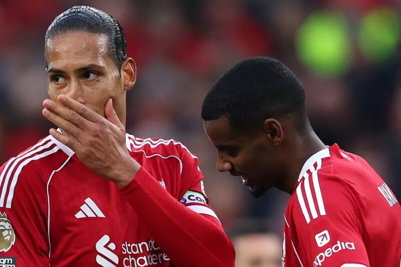 Virgil van Dijk shares Alexander Isak Liverpool admission and points finger at Joe Gomez