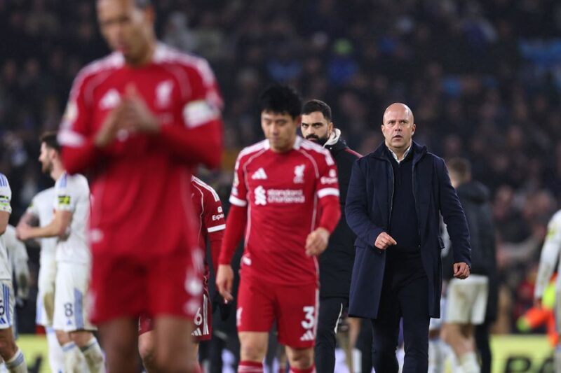 What Leeds fans chanted to Liverpool players summed up Reds woes after latest disappointment