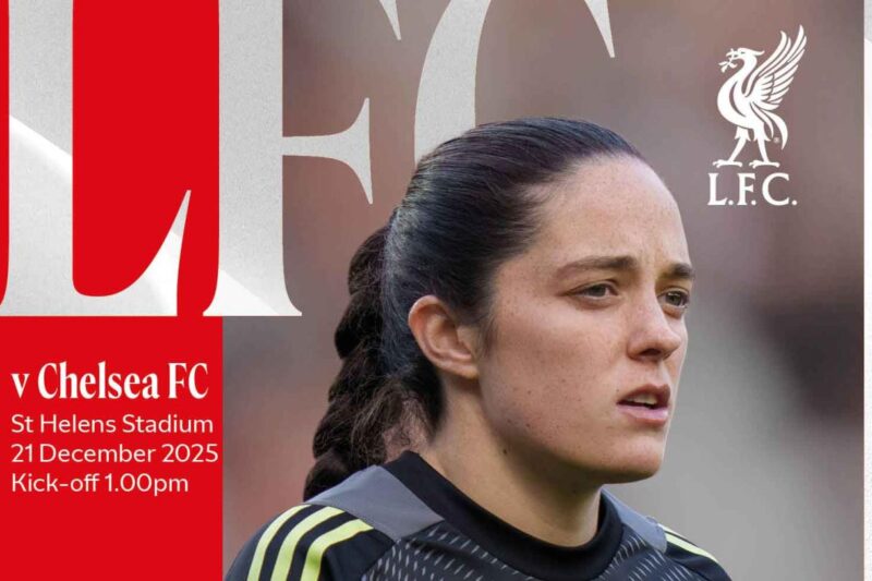 Get your LFC Women v Chelsea programme on Sunday