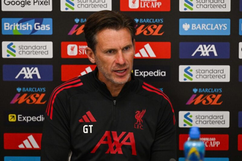 Press conference: Watch Gareth Taylor preview Aston Villa v LFC Women