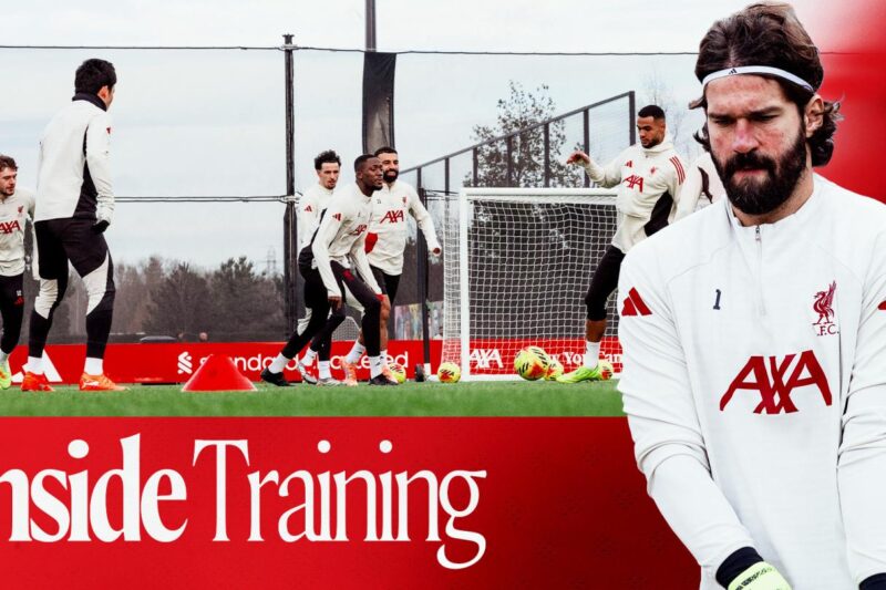 Inside Training: Embedded alongside Liverpool ahead of Leeds clash