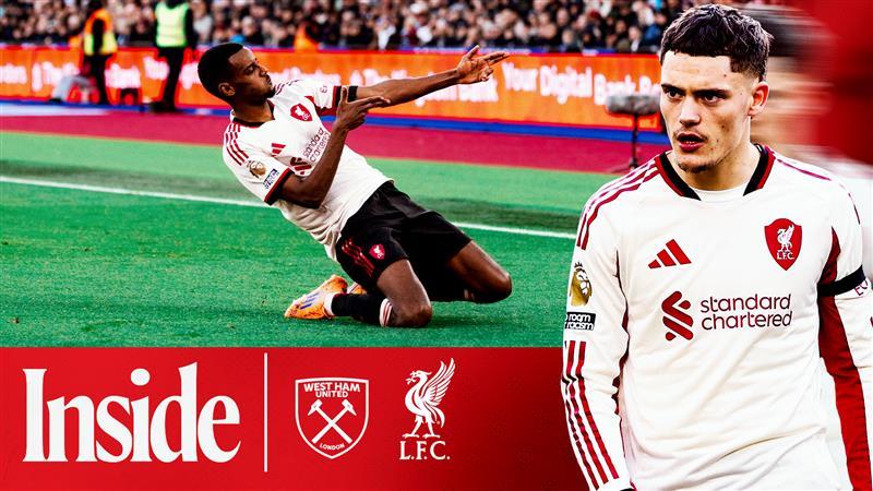 Inside: Behind the scenes of Liverpool’s 2-0 win at West Ham