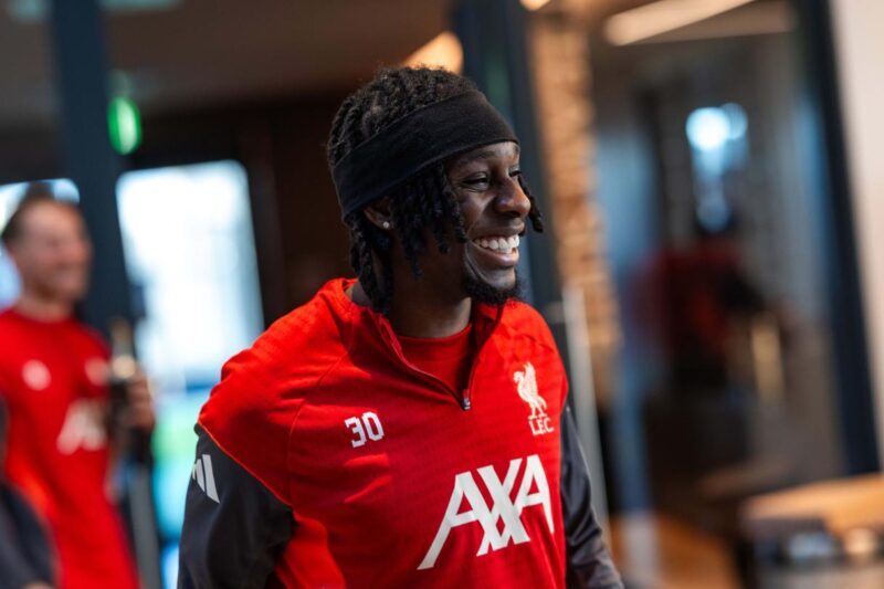 Training photos: Liverpool’s work on Friday ahead of Tottenham Hotspur trip