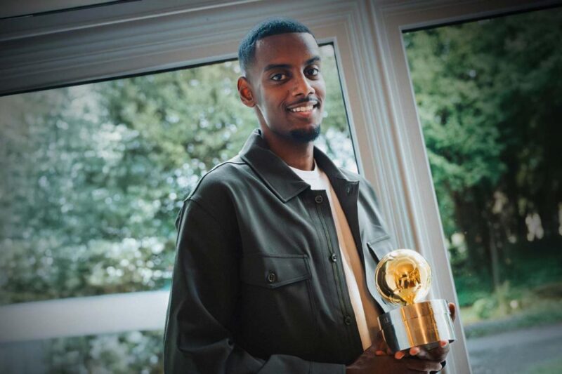 Alexander Isak named Swedish Men’s Player of the Year