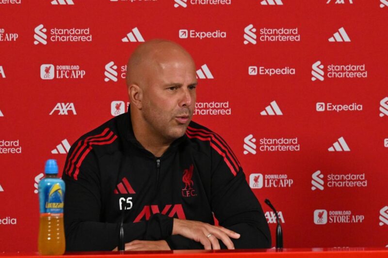 9am GMT: Watch Arne Slot’s pre-Leeds United press conference live