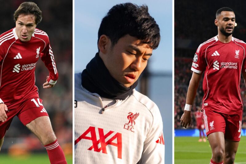 LFC fitness update: Federico Chiesa, Wataru Endo, Cody Gakpo