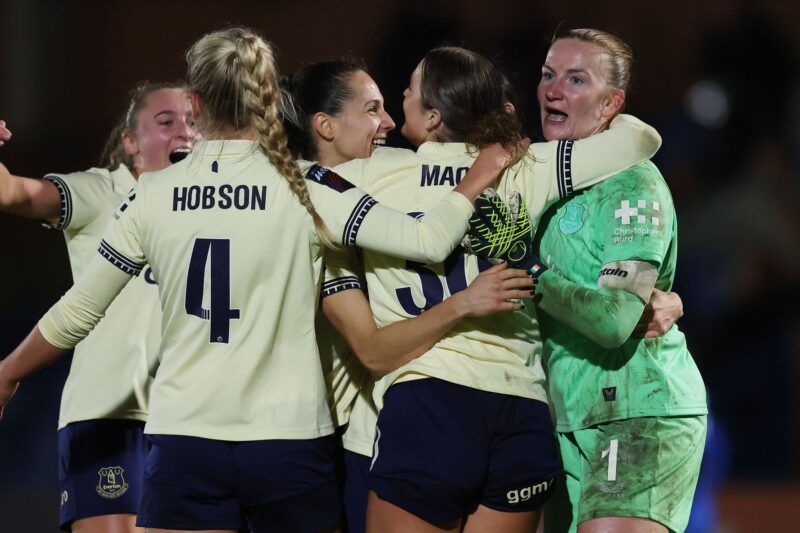 Women’s Super League round-up: Everton secure shock win to end historic Chelsea unbeaten run as Manchester City go six points clear