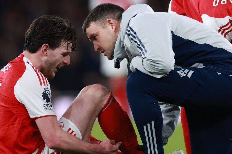 Premier League team news: Latest injury updates on Declan Rice, William Saliba, Emiliano Martinez, Matthijs de Ligt, Rodri, Cole Palmer