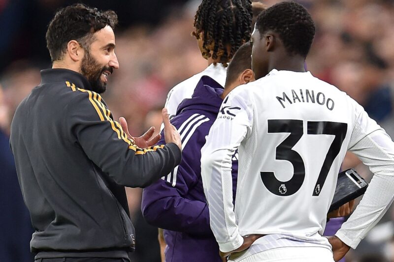 Ruben Amorim urges Kobbie Mainoo to follow examples of Cristiano Ronaldo and Wayne Rooney and ‘fight for his job’