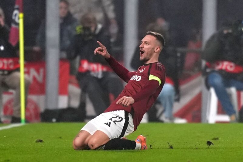 UEFA Conference LeagueHaraslin stunner showcases Sparta 'quality' as Aberdeen go two down00:01:36|31 minutes ago