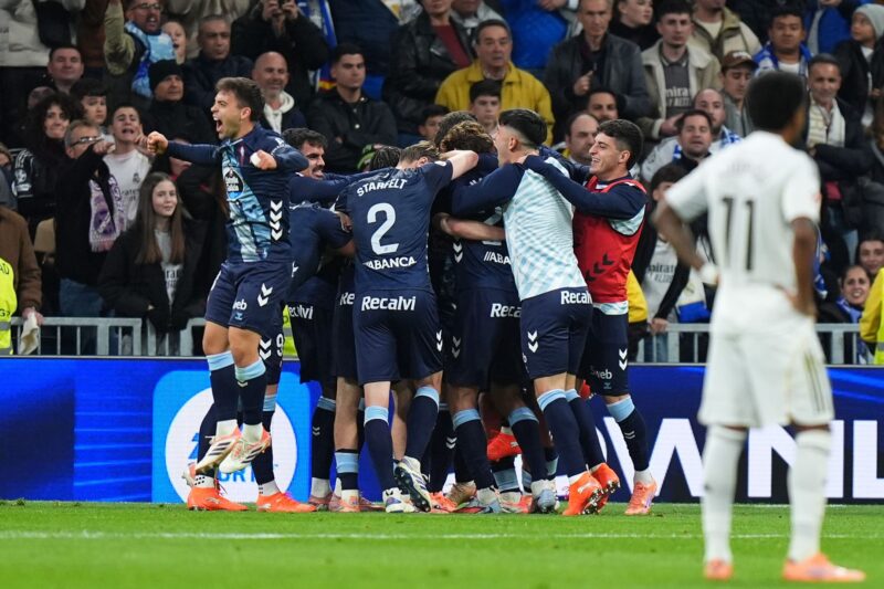 La Liga result as Los Blancos stunned by two magical Williot Swedberg goals, Fran Garcia and Alvaro Carreras sent off