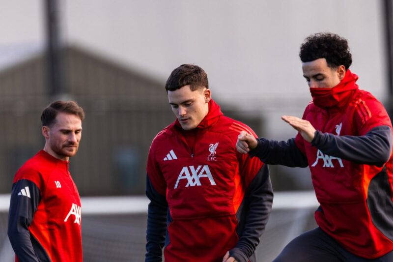 Liverpool name 19-man squad for Inter fixture