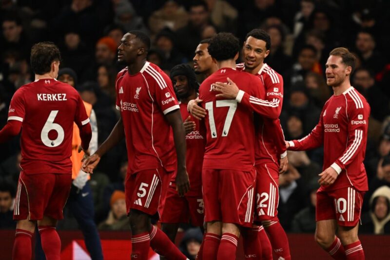 Hugo Ekitike and Alexander Isak net in Liverpool win at Tottenham Hotspur