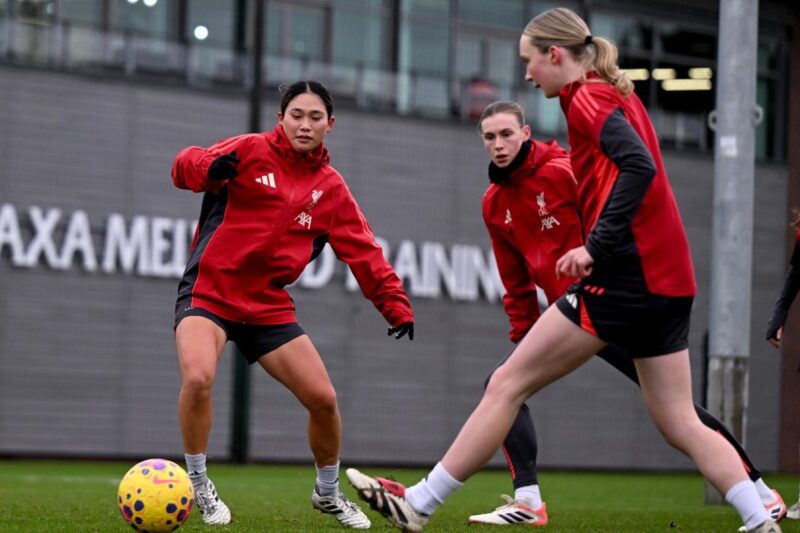 Training photos: LFC Women prepare for quarter-final clash with Chelsea