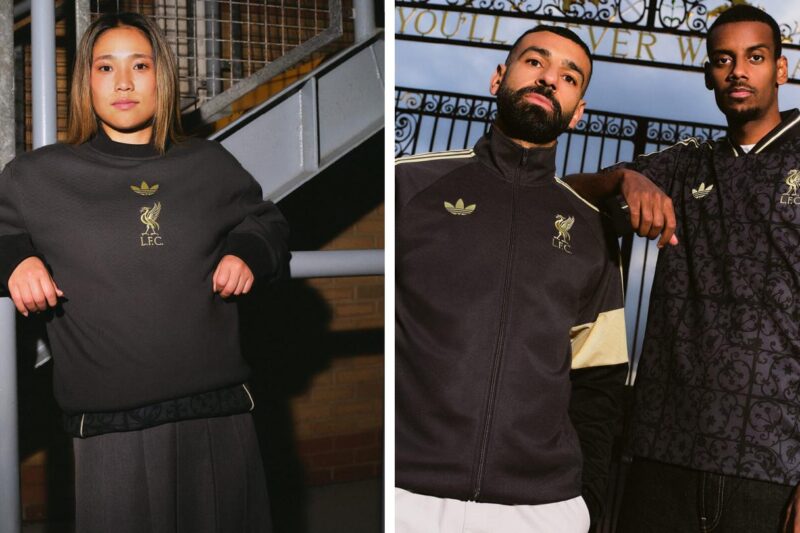 Photoshoot: Players model new LFC x adidas LFSTLR collection