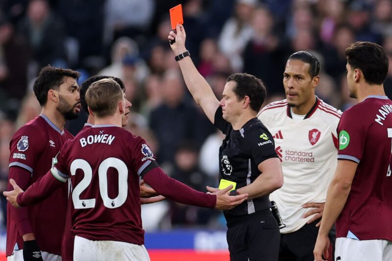 Lucas Paqueta apologises for red card against Liverpool but accuses FA of lack of ‘psychological support’ in furious statement
