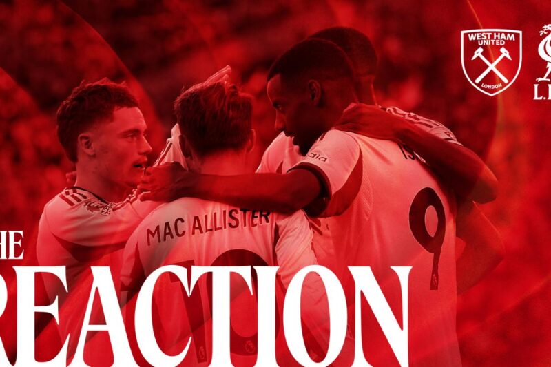 ‘The Reaction’ podcast: Analysis from Slot, Gomez and more after Reds’ win at West Ham