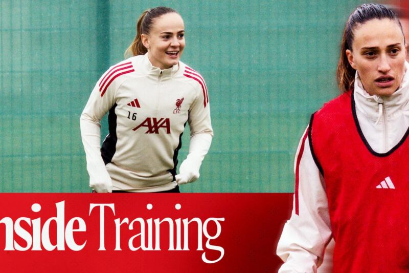Inside Training: LFC Women’s work for Emirates Stadium encounter