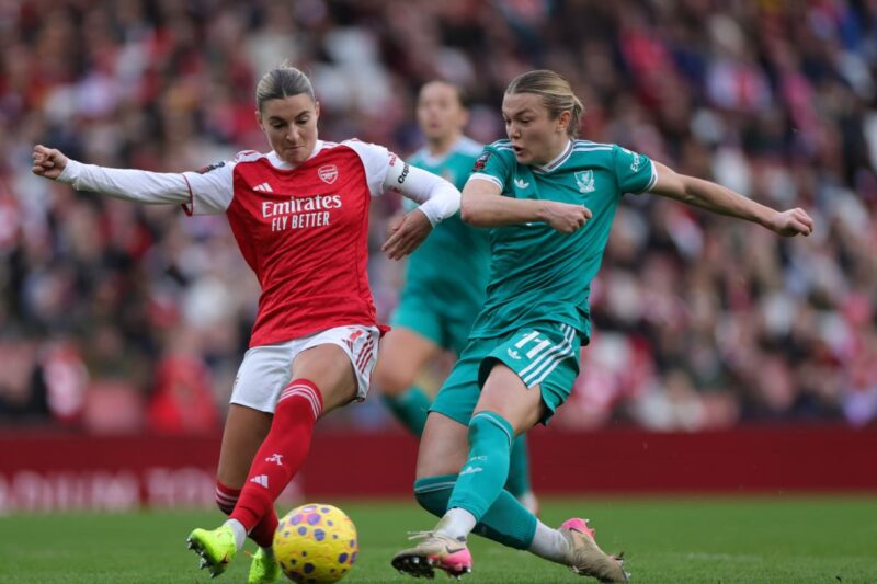 WSL match report: Liverpool suffer late defeat against Arsenal