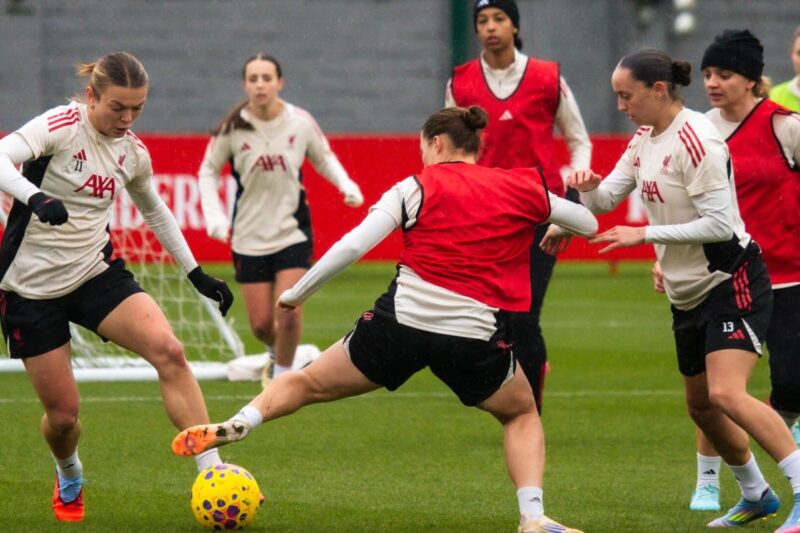 Training photos: Liverpool reconvene to gear up for WSL trip to Arsenal