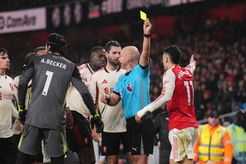 Gabriel Martinelli fined and banned? Arsenal star handed verdict after Liverpool fume