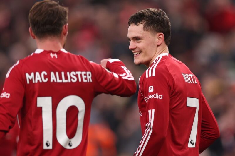 Liverpool line-ups vs Burnley as Alexis Mac Allister and Florian Wirtz decisions made