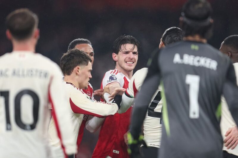 Declan Rice angers Liverpool as Arsenal show prompts questions