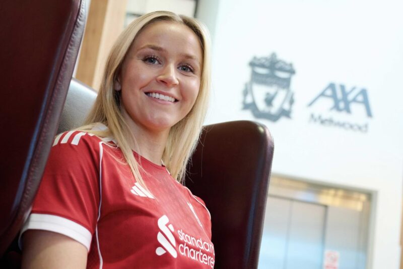 Photos: Anna Josendal finalises Liverpool FC Women transfer