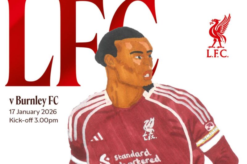 Get your Liverpool v Burnley official matchday programme