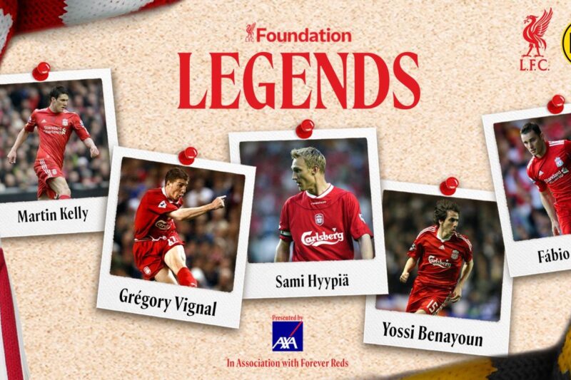 Five more players confirmed for LFC Legends v Borussia Dortmund at Anfield