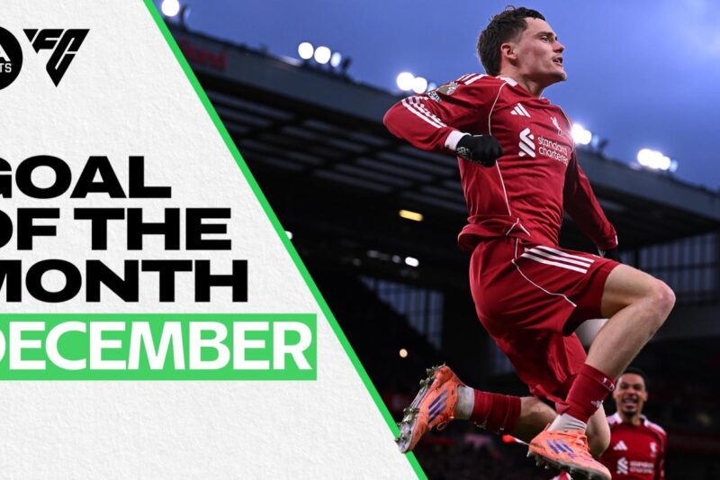 Florian Wirtz wins LFC Goal of the Month award for December
