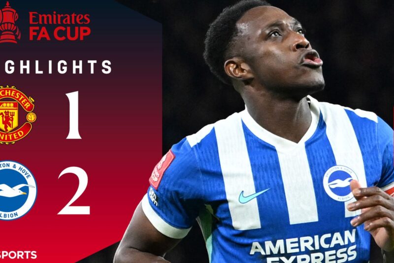 The Emirates FA CupHighlights: Welbeck stars as Brighton dump out Man Utd00:03:52|3 hours ago