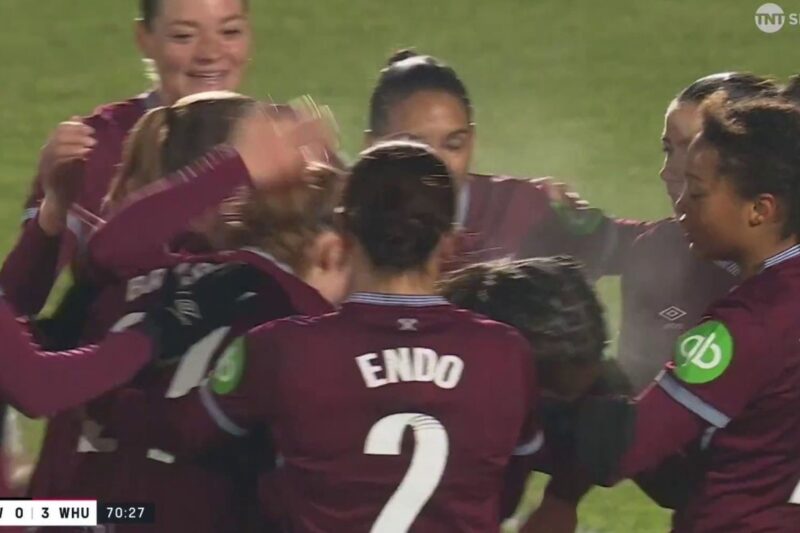Adobe Women's FA Cup'Clinical' – Brasero-Carreira gives West Ham 3-0 lead moments after Szemik prevents 'certain goal'00:00:58|23 minutes ago