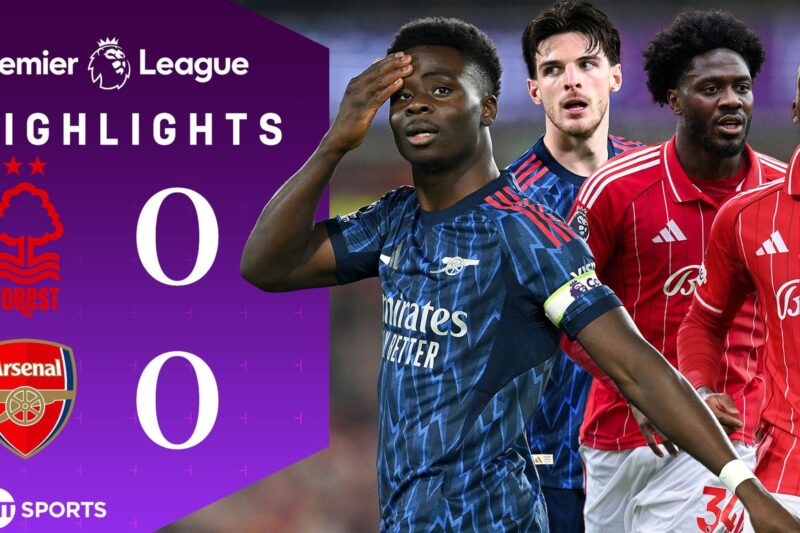 Premier LeagueHighlights: Late VAR drama as Forest frustrate Arsenal00:03:06|18 minutes ago