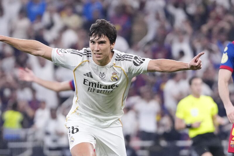 Six minutes, three goals: How Real Madrid v Barcelona Spanish Supercopa Clasico erupted before half-time with Vinicius strike lighting touch paper