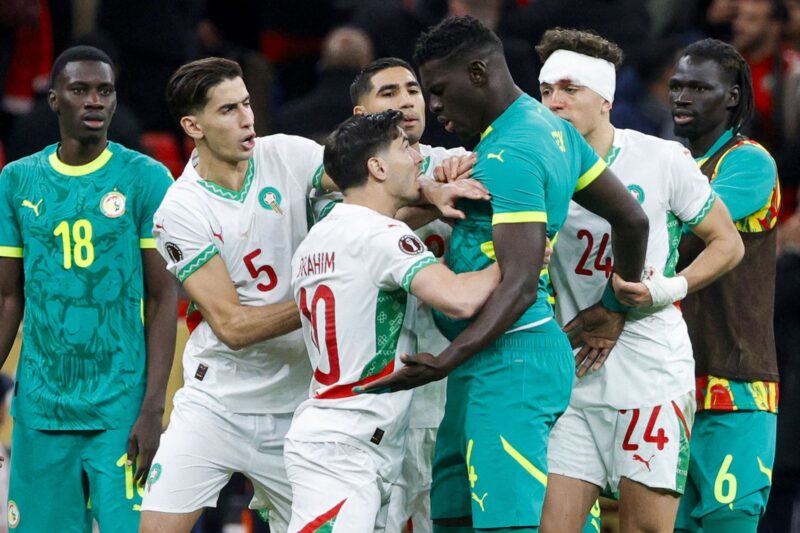 The craziest final in history? Brahim Diaz’s fluffed Panenka, Senegal protest walk-off, VAR drama and wonder goal winner as Sadio Mane’s men win AFCON