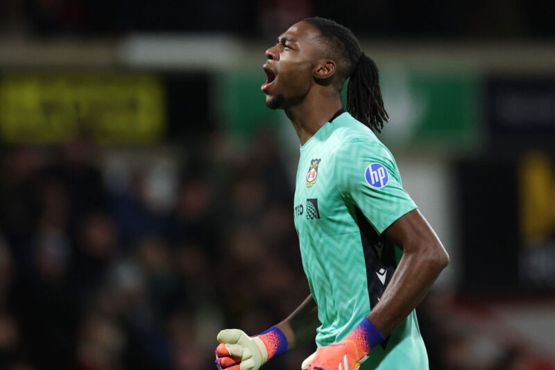 Wrexham’s FA Cup fairytale gets Hollywood ending as Ryan Reynolds watches Arthur Okonkwo’s night of redemption in shootout win over Nottingham Forest