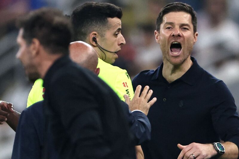 Real Madrid boss Xabi Alonso hits out at Atletico Madrid’s Diego Simeone after Vinicius Junior touchline spat in Supercopa semi-final – ‘Have respect’