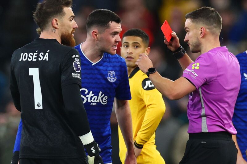 Everton ‘surprised and disappointed’ at ‘excessive’ Michael Keane suspension as FA panel reject appeal following ‘ridiculous’ red card