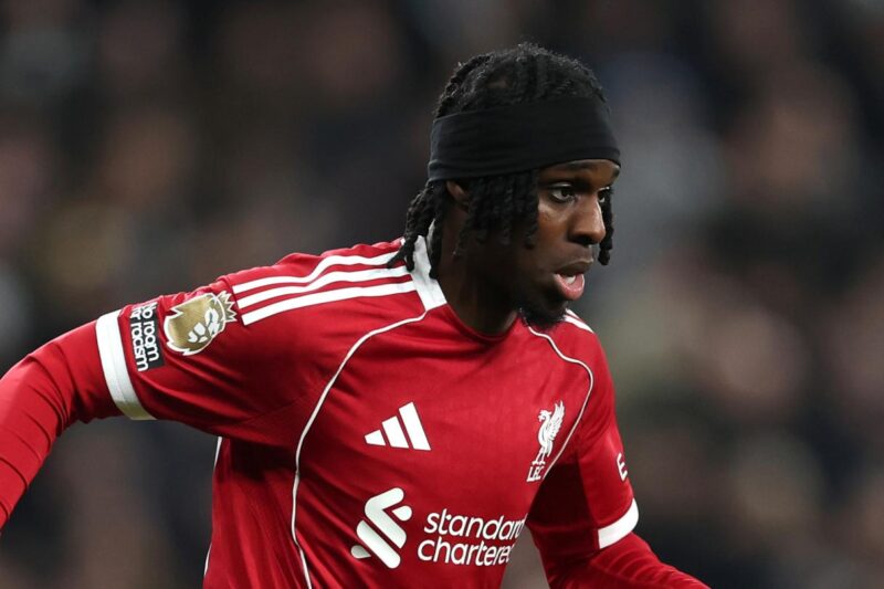 Confirmed Liverpool line-up v Arsenal