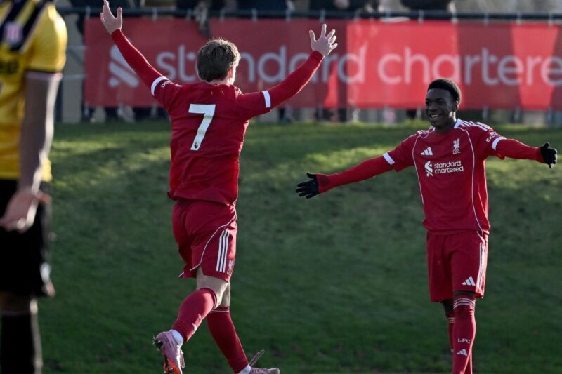 Watch U18s highlights: Liverpool 4-2 Stoke City