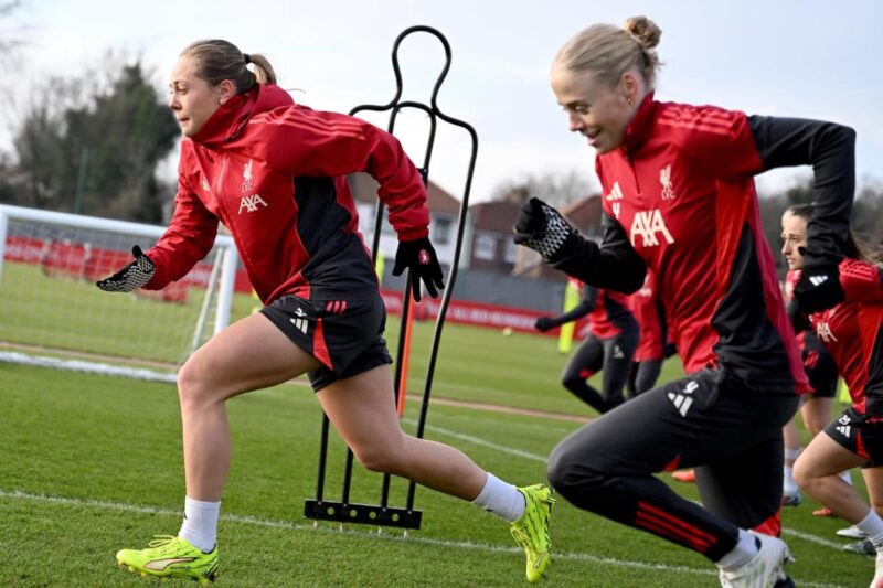 Gallery: Liverpool get ready for Women’s FA Cup clash with London Bees
