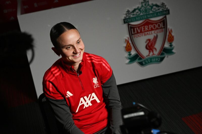 Martha Thomas on LFC loan move: ‘I’m excited and looking forward to helping’