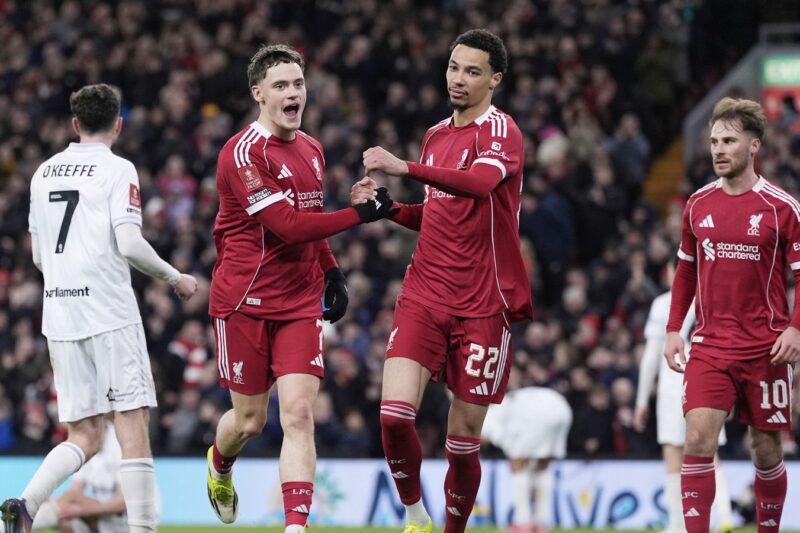 Liverpool 4-1 Barnsley: Dominik Szoboszlai scores stunner as Reds beat League One side to set up Brighton tie