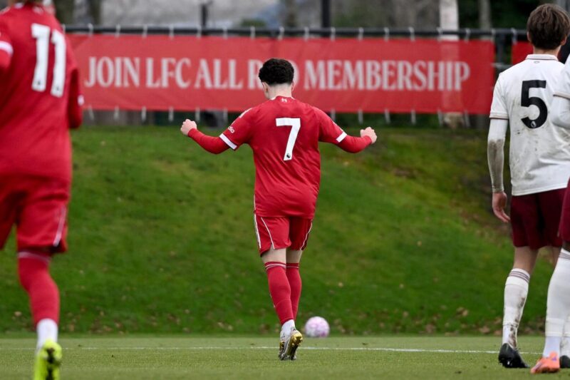 U21s match report: Liverpool score seven in Premier League 2 defeat of Arsenal